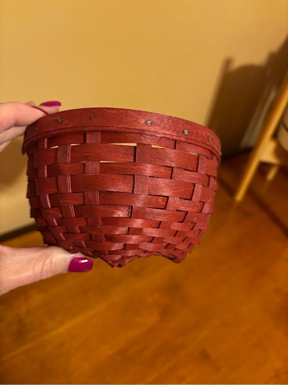 2007 Longaberger Collectors Club Apple Basket